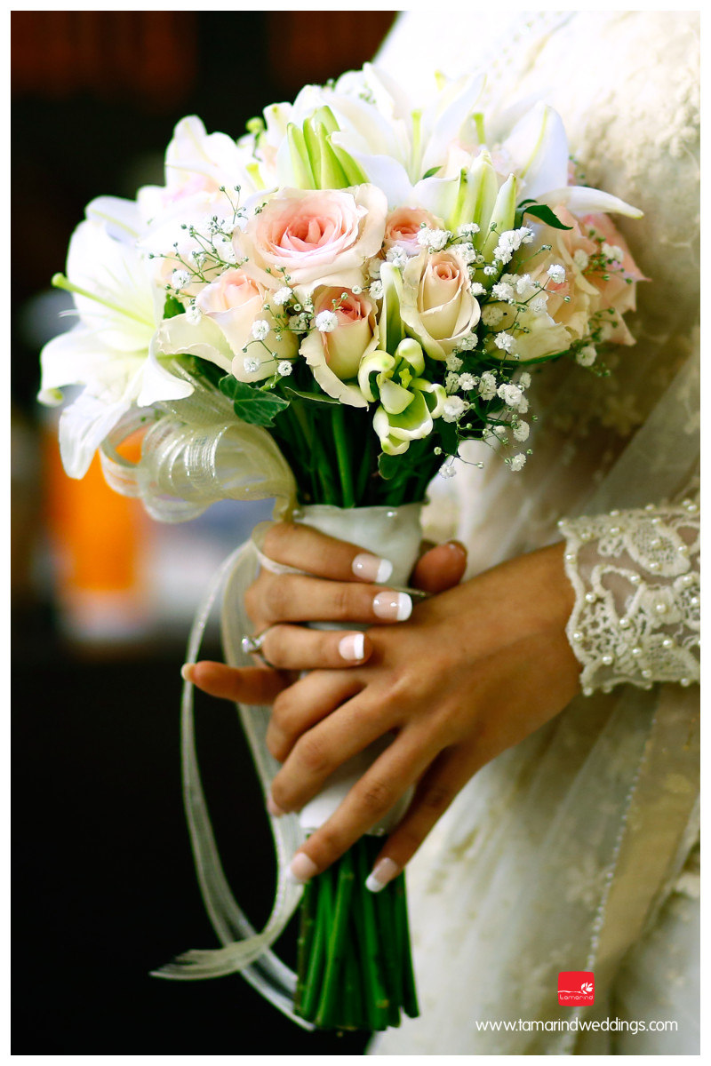 The Bridal Bouquet Up Close